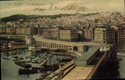 CPA Alger Vue De l'amirauté
