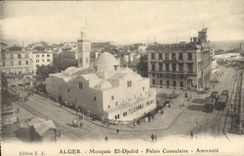 CPA Alger Mosquee Ei Djedid Palais Consulaire Amiraute