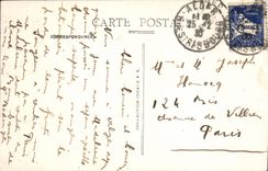 CPA Alger Vue De La Cathedrale Et De La Haute Ville