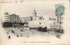 CPA Alger La Mosquee De La Place Du Gouvernement