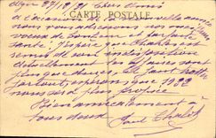 CPA Alger Le Boulevard Et Les Quais