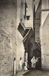 CPA Alger Une Rue De la Casbah