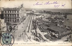 CPA Alger Le Palais Consulaire La Marine