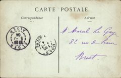 CPA Alger Le Palais Consulaire La Marine