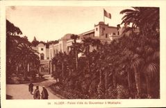 CPA Alger Palais D'Ete Du Gouverneur Mustapha