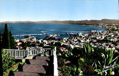 CPA Alger Baie Vue Du Balcon St Raphael
