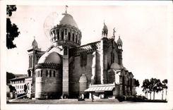 CPA Alger Basilique De Notre Dame D'Afrique