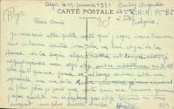 CPA Alger Rue De la Mer Rouge