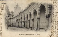 CPA Alger Mosquee De La Rue De La Marine