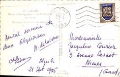 CPA Alger Musee D'Ethnographie Et De Prehistoire du Bardo