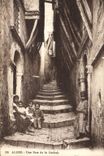 CPA Alger Une Rue De La Casbah