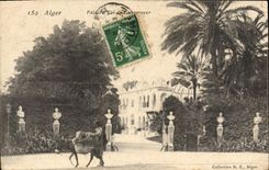 CPA Alger Palais Ete