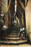 CPA Alger Une Rue Arabe