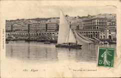 CPA Alger Vue Prise De I'Amiraute