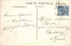 CPA Alger Palais D'Eté Du Gouverneur Un Coin Du Parc