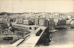 CPA Panorama Alger Et De La Casbah