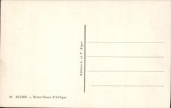 CPA Alger Notre Dame D'Afrique