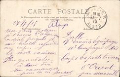 CPA Alger Le Chemin D'El Kattar