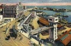 CPA Alger Palais Consulaire Et La Marine