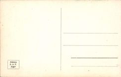 CPA Alger Palais du 19ème corps d'armée place Bugeaud