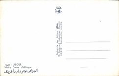 CPA Alger Notre Dame D'Afrique