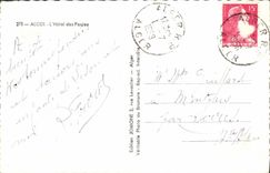 CPA Alger L'Hotel Des Postes