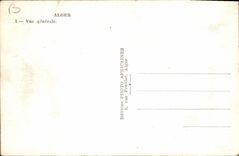 CPA Alger Vue Generale