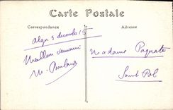 CPA Alger Allee De Palmiers