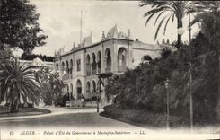CPA Alger Palais D'Ete Du Gouverneur A Mustapha Superieur