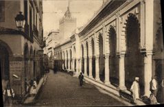 CPA Alger La Mosquee Djemaa el Kébir Rue De La Marine