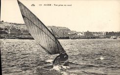 CPA Alger Vue Prise En Read
