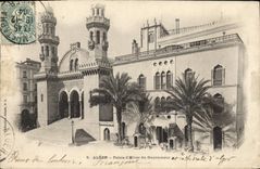 CPA Alger Palais D'Hiver Du Gouverneur