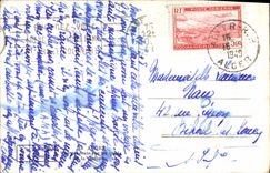 CPA Alger Vue générale sur les quais la casbah