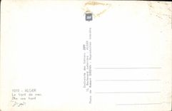 CPA Alger Le Front De Mer