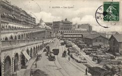 CPA Alger Les Quais