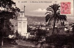 CPA Alger Le Marabout De Sidi Mohammed