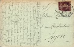 CPA Alger Le Boulevard De France Et La Casbah