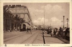 CPA Alger Boulevard De la Republique