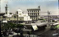 CPA Alger Place Du Gouvernement Et palais Consulaire