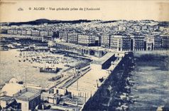 CPA Alger Vue Generale Prise De I'Amiraute