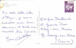 CPA Alger Notre Dame D'Afrique St Eugene