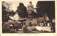 CPA Alger La Mosquee De Sidi Abdarhaman