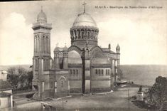 CPA Alger Basilique De Notre Dame D'Afrique