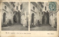 CPA Alger Rue De La Mer Rouge vue strereoscopique