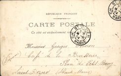 CPA Alger Rue De La Mer Rouge vue strereoscopique