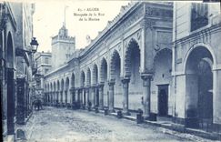 CPA Alger Mosquee De la Rue De La Marine