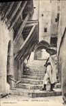 CPA Alger Une Rue De La Casbah