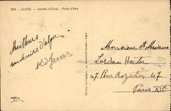 CPA Alger Jardin D'Essai Piece d'Eau