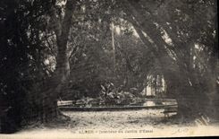 CPA Alger Interieur Du Jardin D'Essai