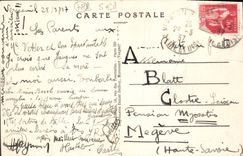 CPA Verneuil Sur Seine L'Entree Du Chateau